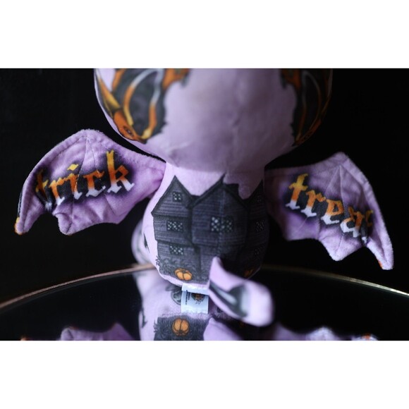 The Tattoo Zoo Frankie the Modeling Bat Plush Goth Emo Scene Stuffed Animal - Picture 9 of 14